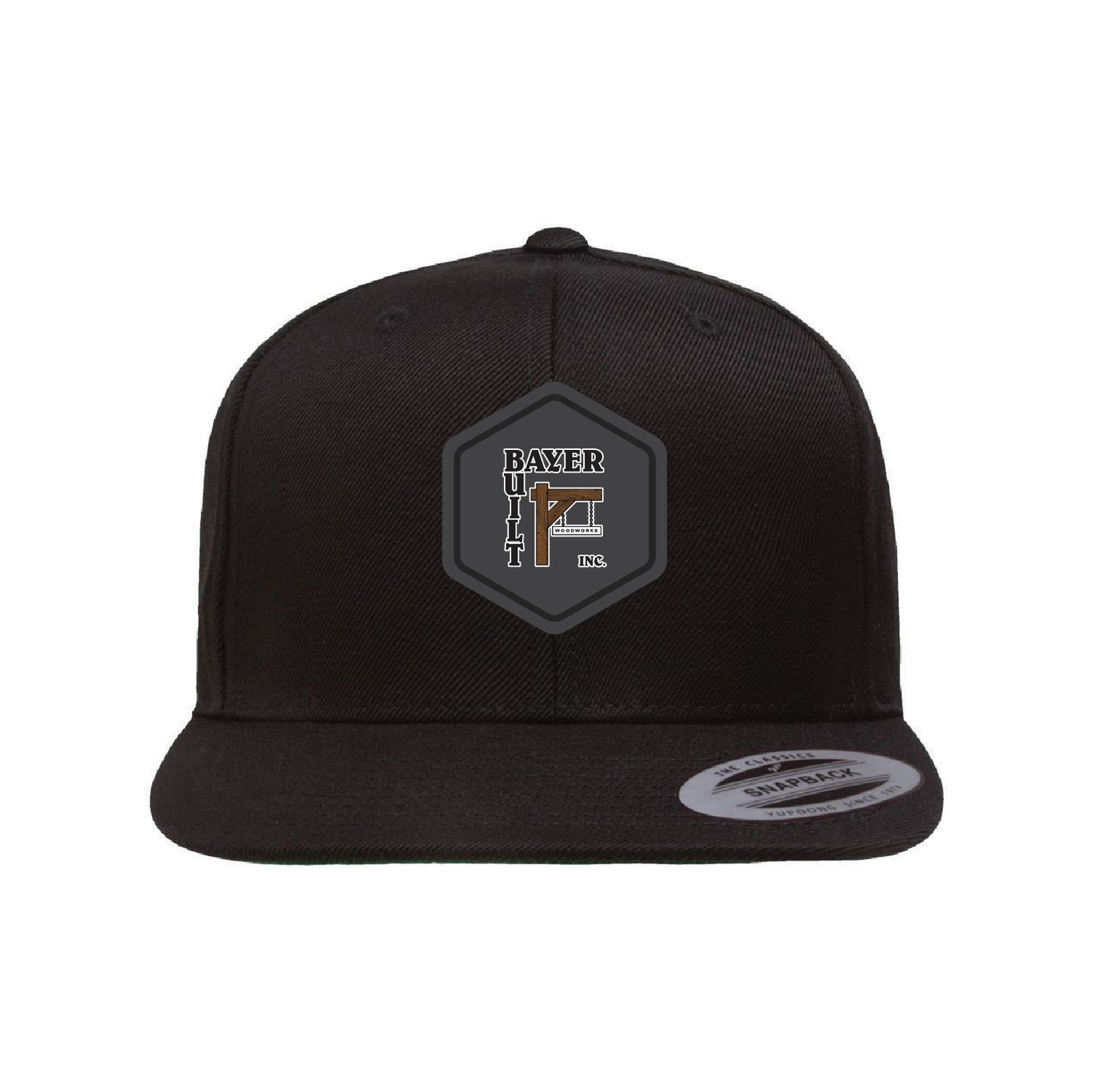 Bayer Built Premium Flat Bill Snapback Cap 2