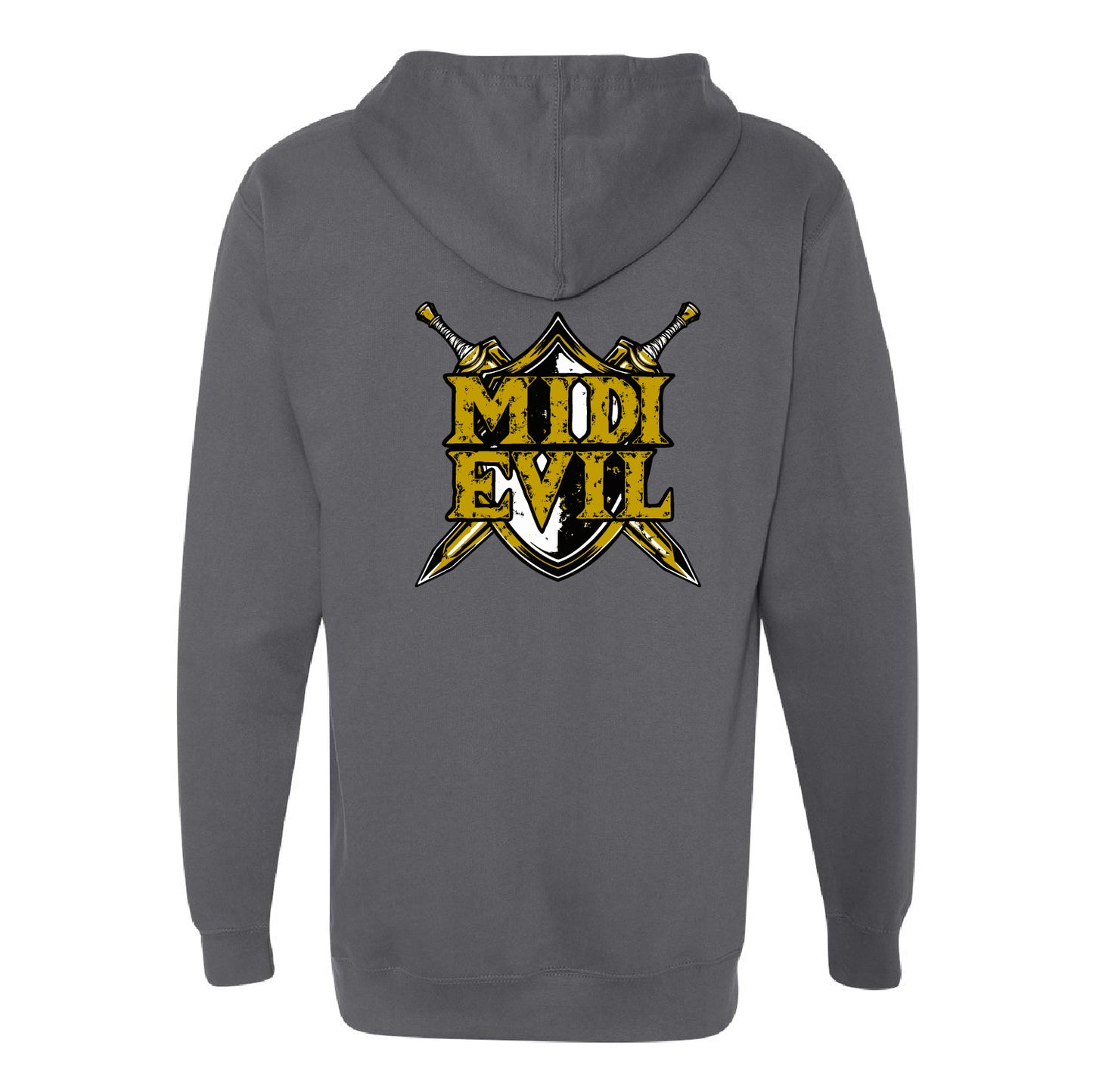 MidiEvil Unisex Midweight Hooded Sweatshirt