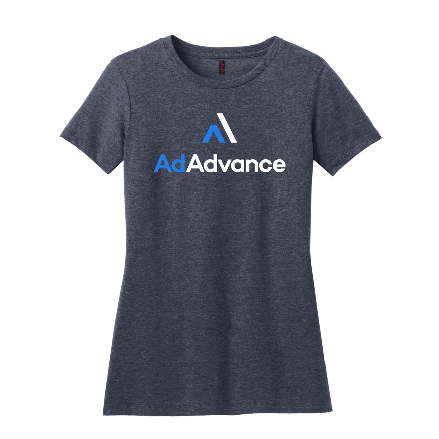 Ad Advance Larger Logo Women's Perfect Blend CVC Tee