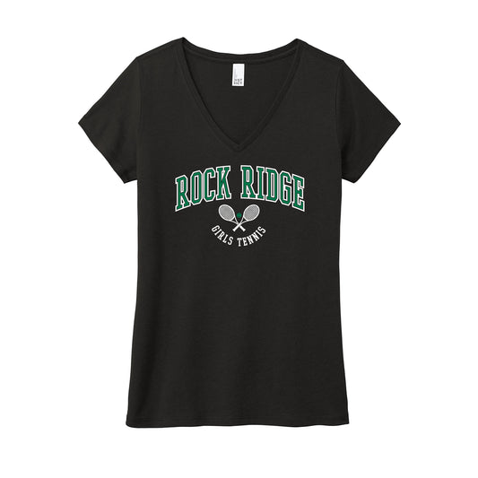 Rock Ridge Girls Tennis Women’s Perfect Tri ® V-Neck Tee