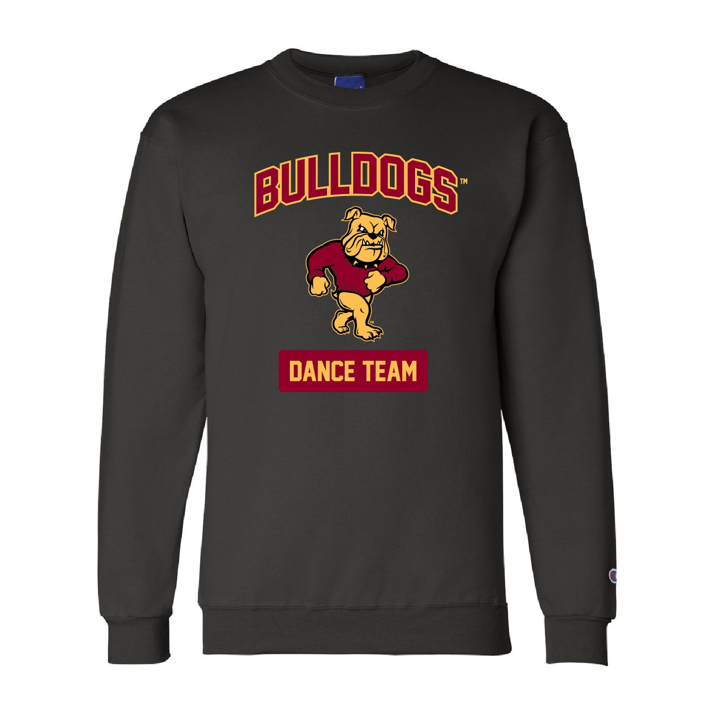 UMDT Classic Bulldog Head Powerblend Crewneck Sweatshirt