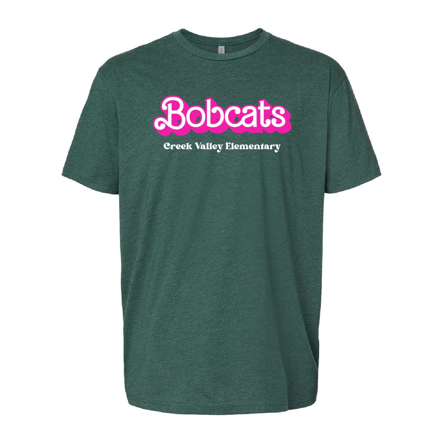 Creek Valley Elementary Unisex CVC Short Sleeve Crew Barbie