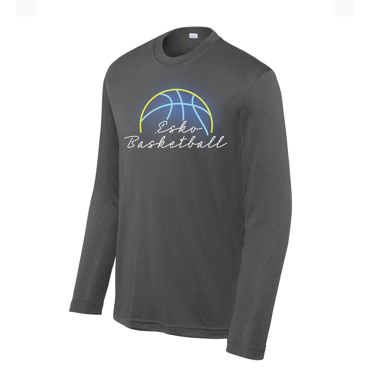 Esko Basketball Youth Long-Sleeve Athletic Tee