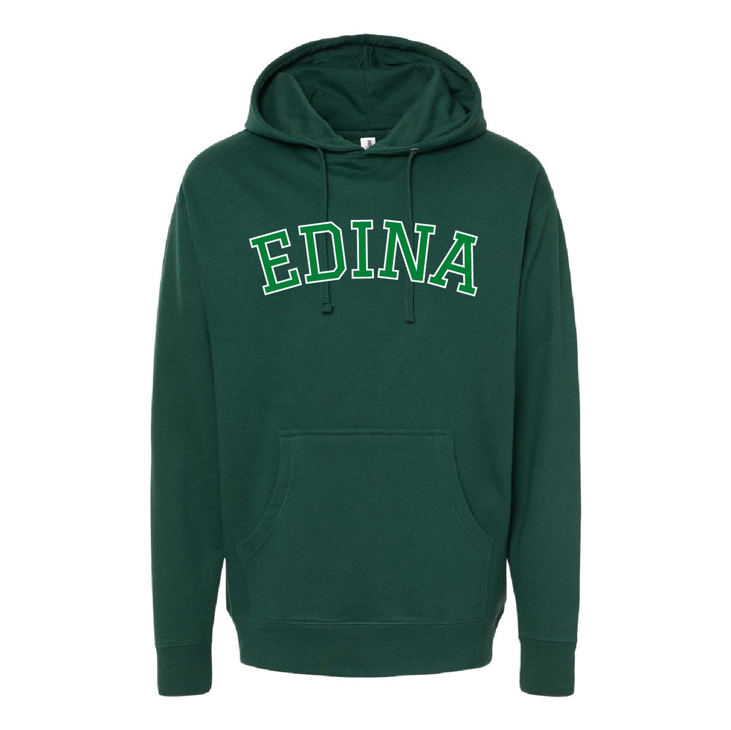 Creek Valley Elementary Unisex Midweight Hooded Sweatshirt Edina Curved