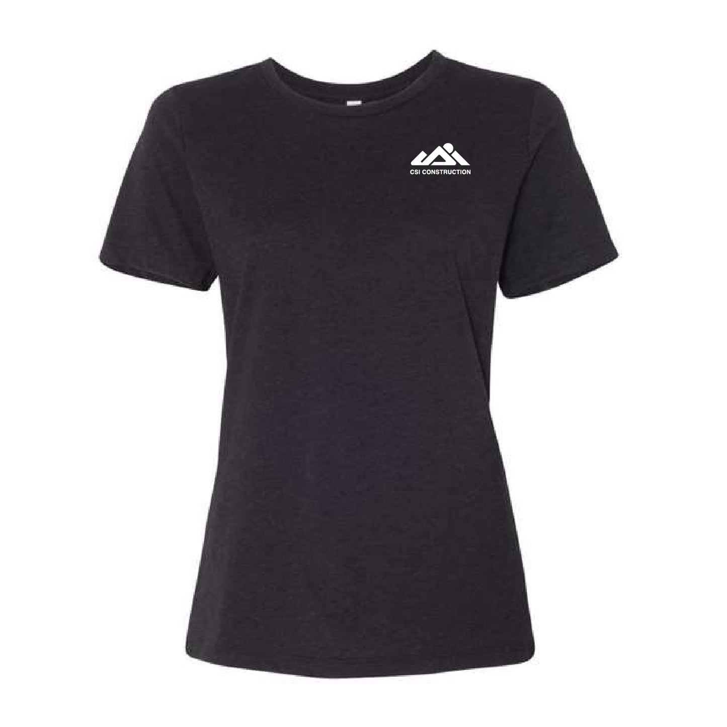 CSI Construction Women’s Relaxed Fit Heather CVC Tee