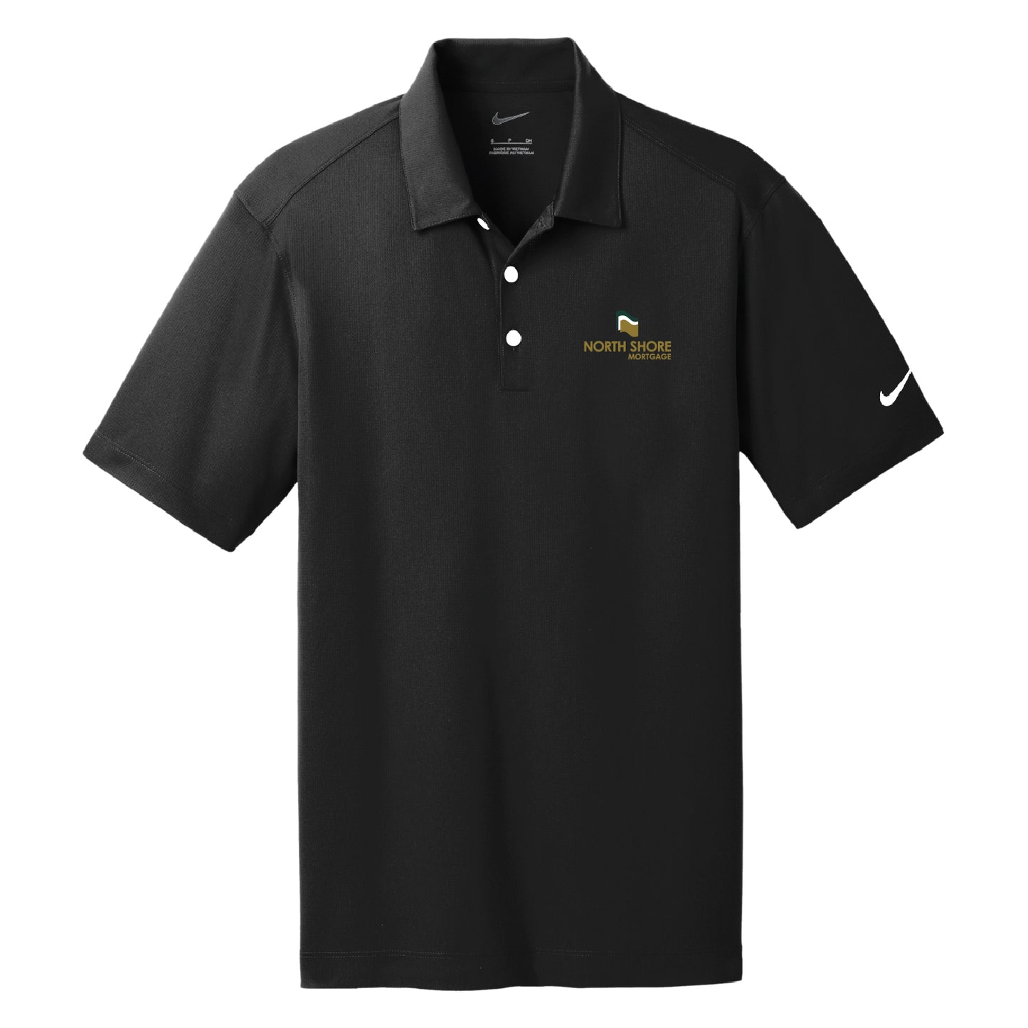 NSB Mortgage Nike Dri-FIT Vertical Mesh Polo