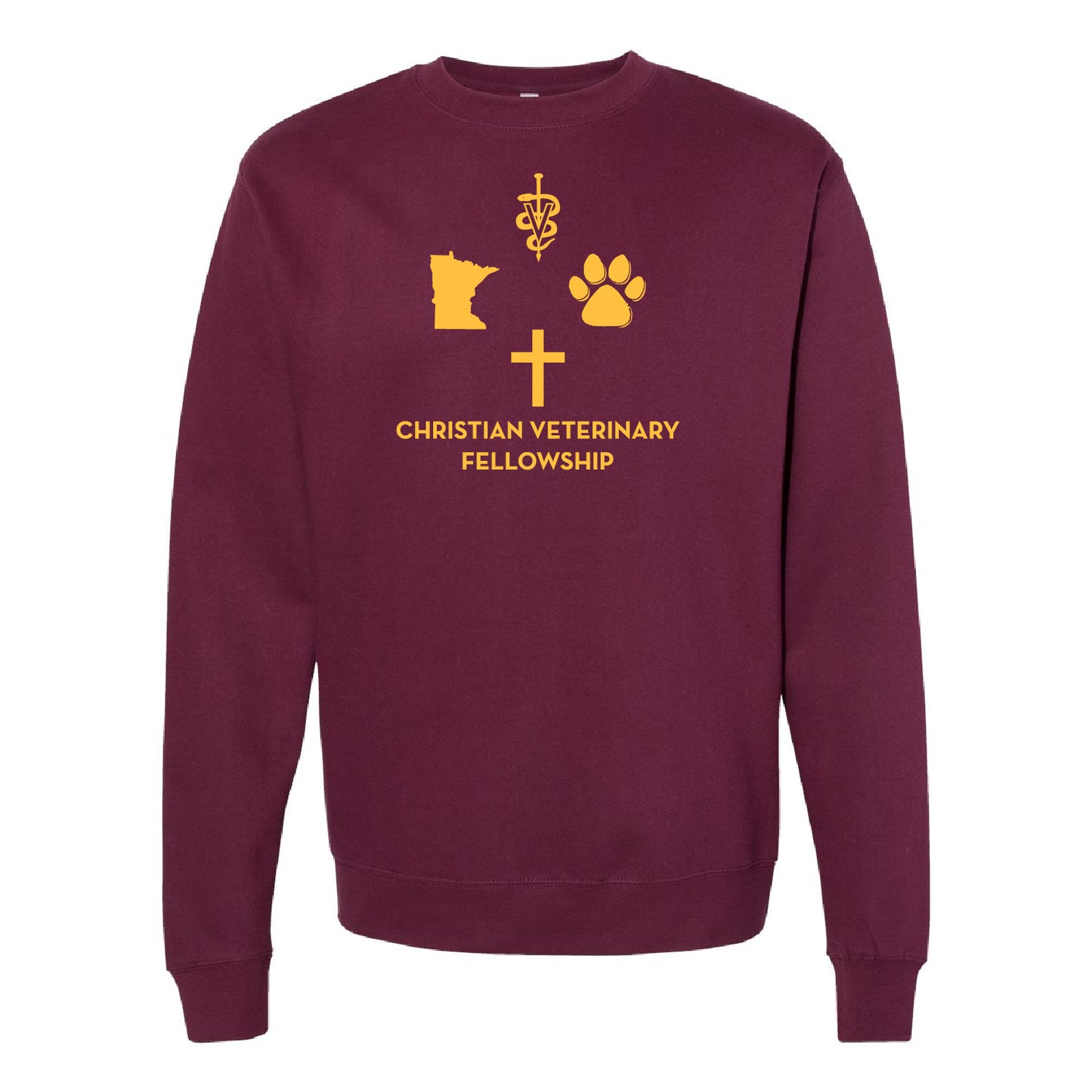 UMN CVF Unisex Midweight Sweatshirt