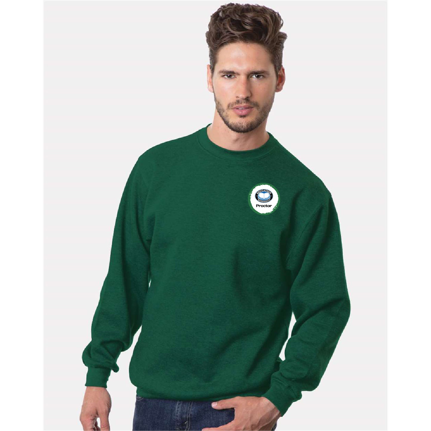 Proctor Teachers Union USA-Made Crewneck Sweatshirt