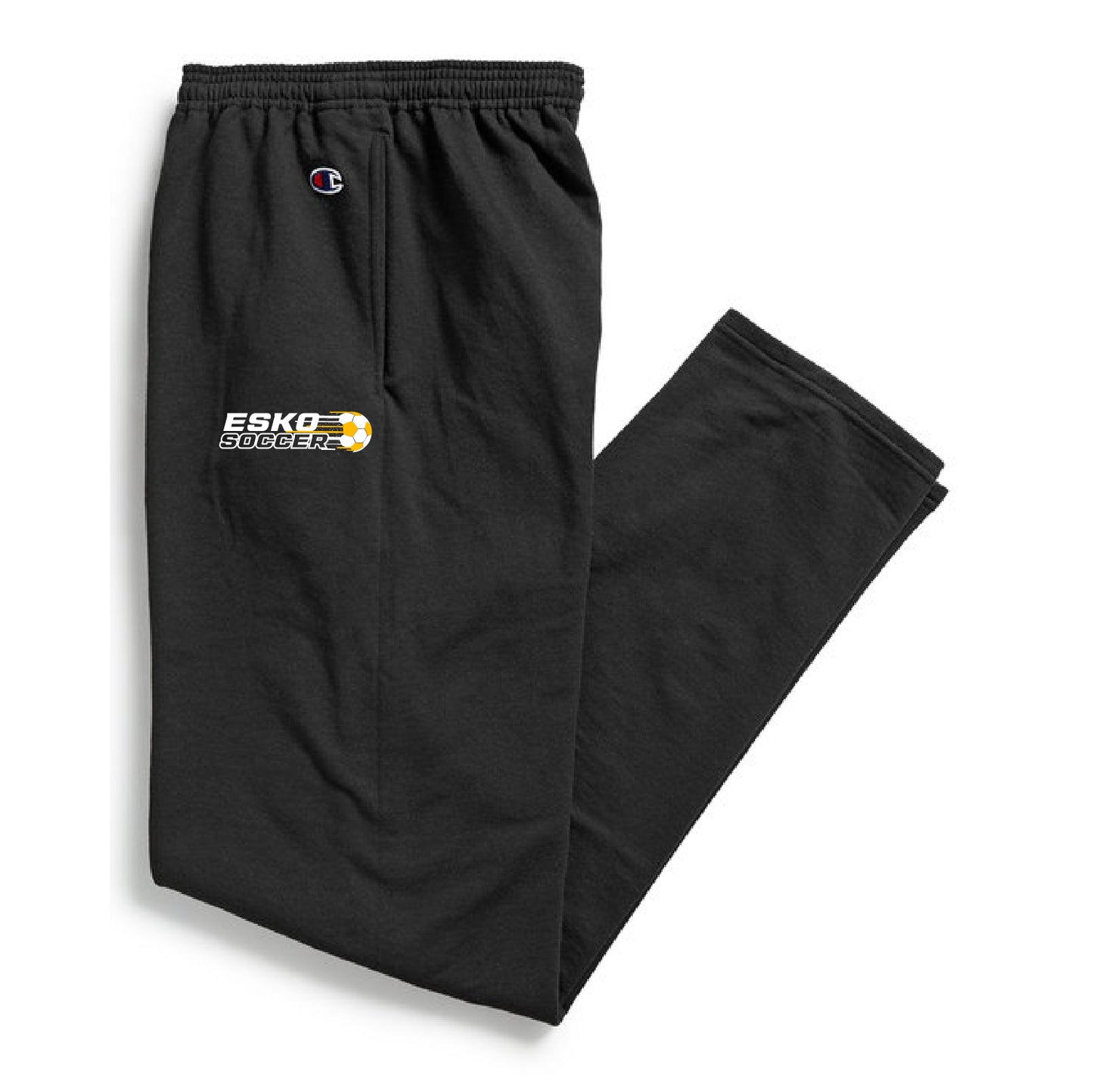 Esko Fall Champion Adult Powerblend® Open-Bottom Fleece Pant with Pockets