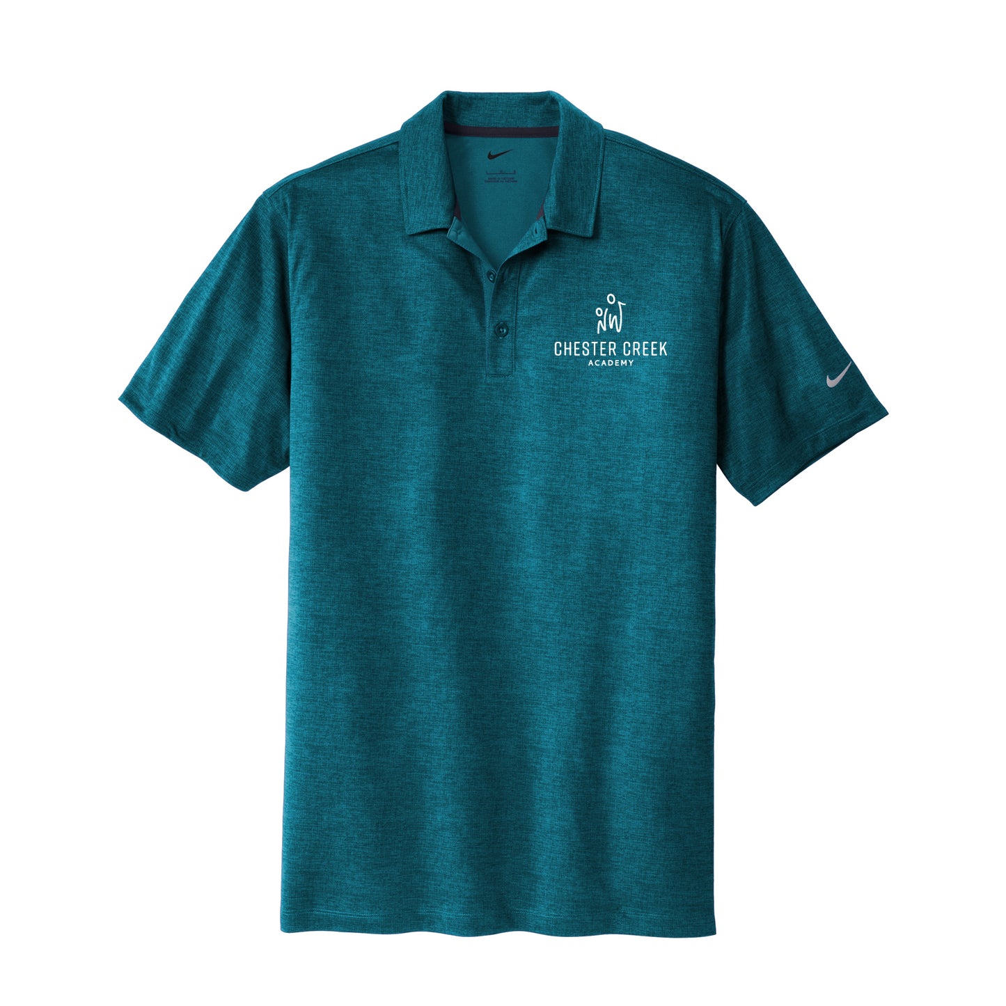 Chester Creek Academy Nike Dri-Fit Crosshatch Polo