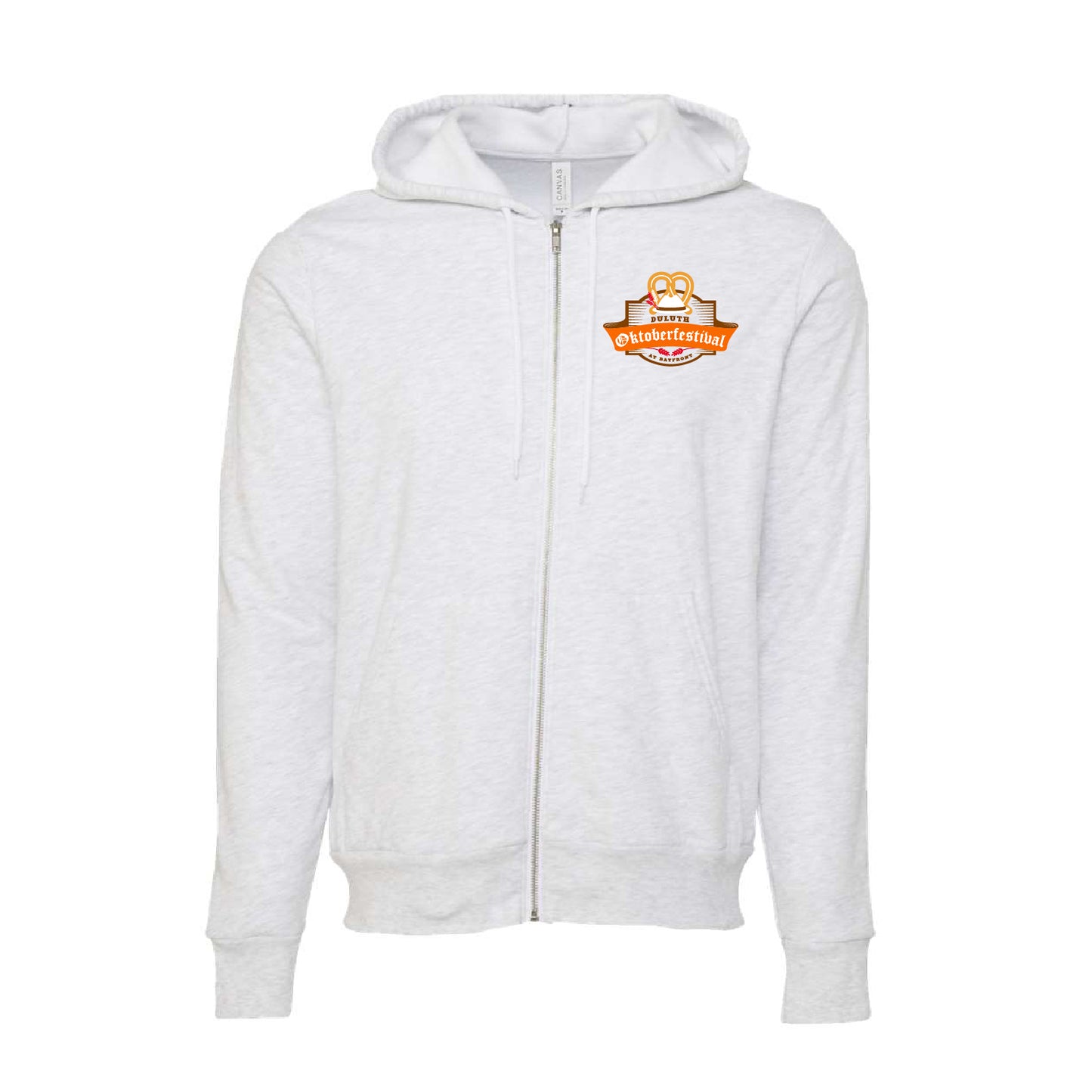 Duluth Oktoberfestival 2024  Sponge Fleece Full-Zip Hoodie Design 1