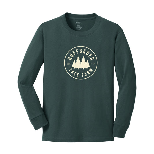 Hoffbauer Youth Long Sleeve Core Cotten Tee