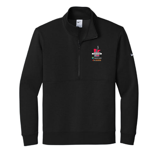 Duluth Airshow Board Member Nike Club Fleece Sleeve Swoosh 1/2-Zip
