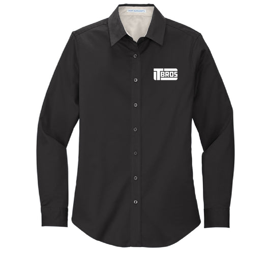 T-Bros-Logistics-Office Women's Long Sleeve Easy Care Shirt