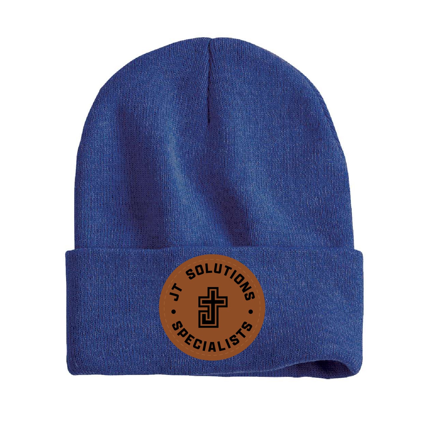 JT Solutions Solid Cuffed Beanie