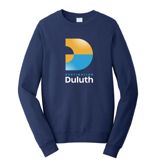 Destination Duluth Stacked Fleece Crewneck Sweatshirt