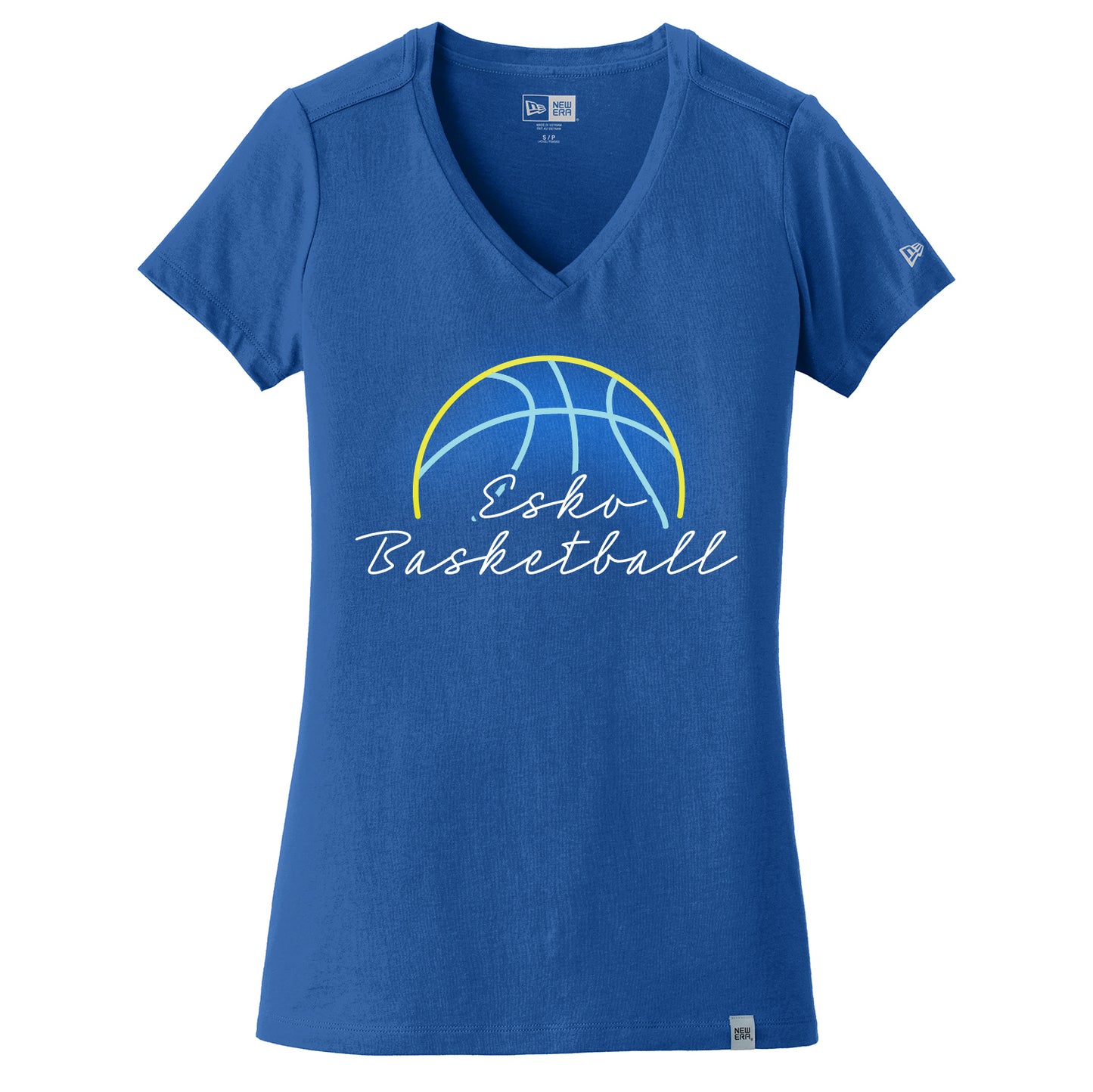 Esko Basketball Women’s Heritage Blend V-Neck Blend