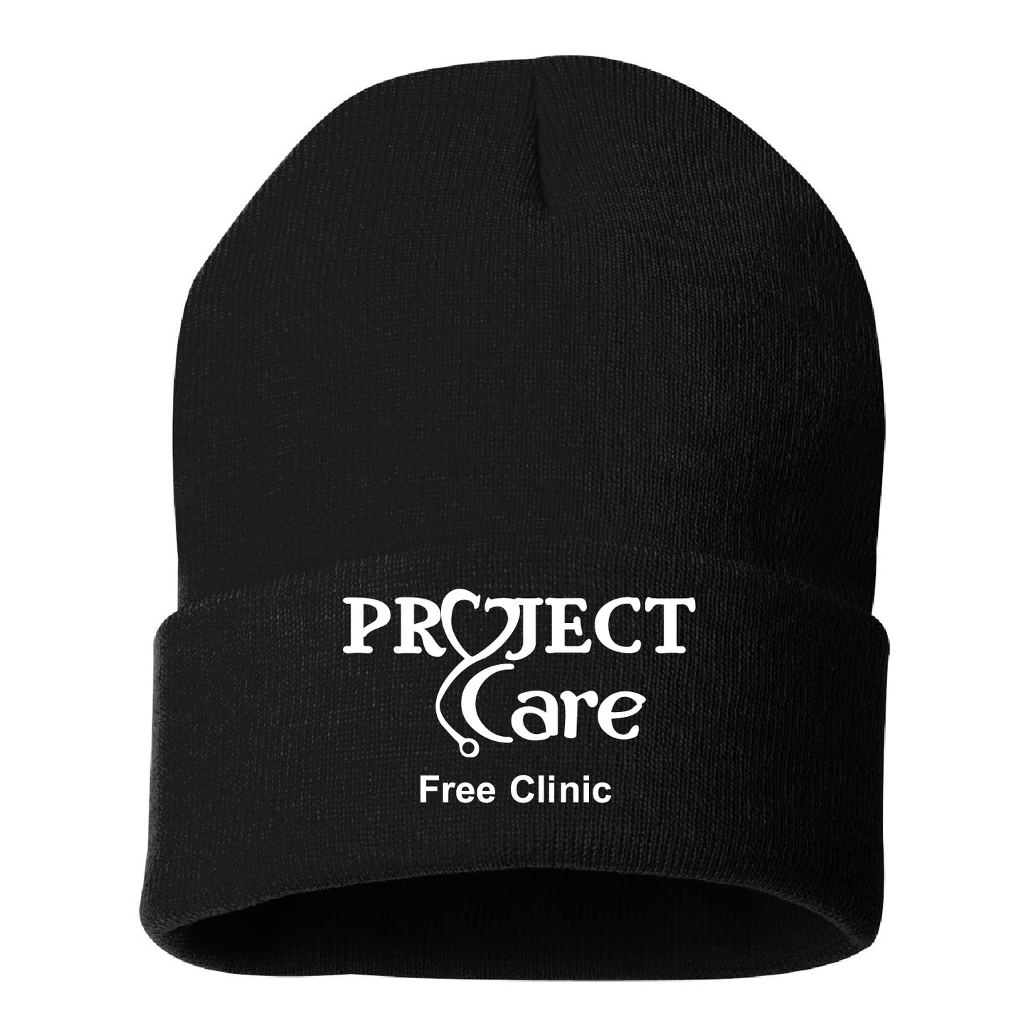 Project Care 12" Solid Cuffed Beanie