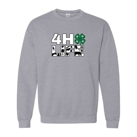 4-H Unisex Crewneck 4-H Life