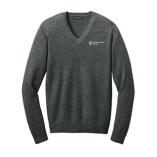 Entrepreneur Fund Easy Care V-Neck Sweater