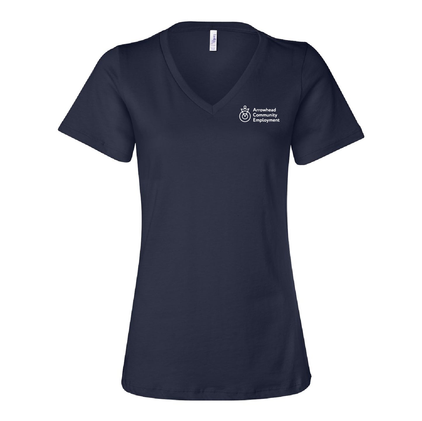 Arrowhead Community Employment Women’s Relaxed Jersey V-Neck Tee