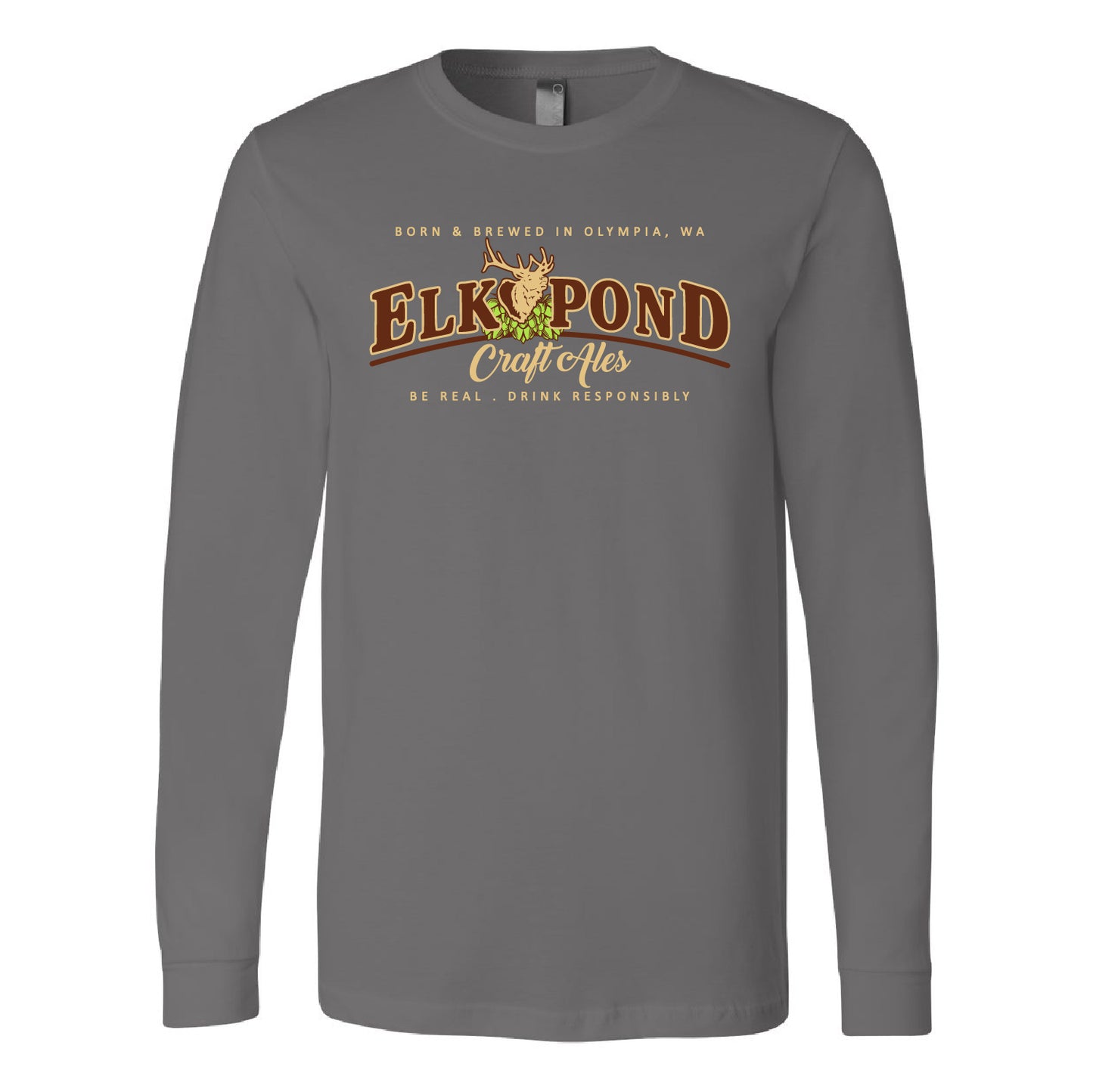 Elk Pond Craft Ales Unisex Jersey Long Sleeve Tee