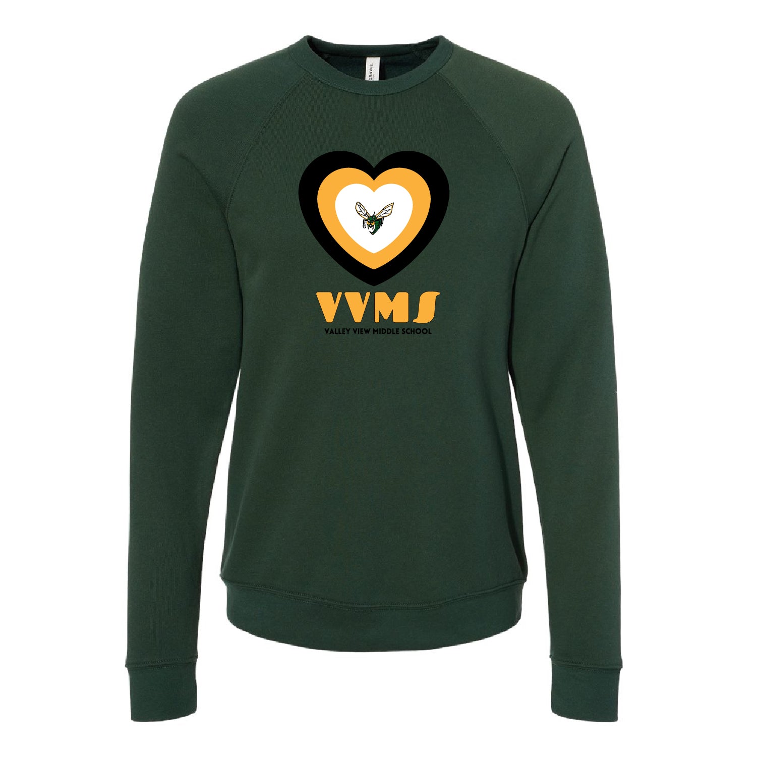 VVMS HEART CREWNECK SWEATSHIRT