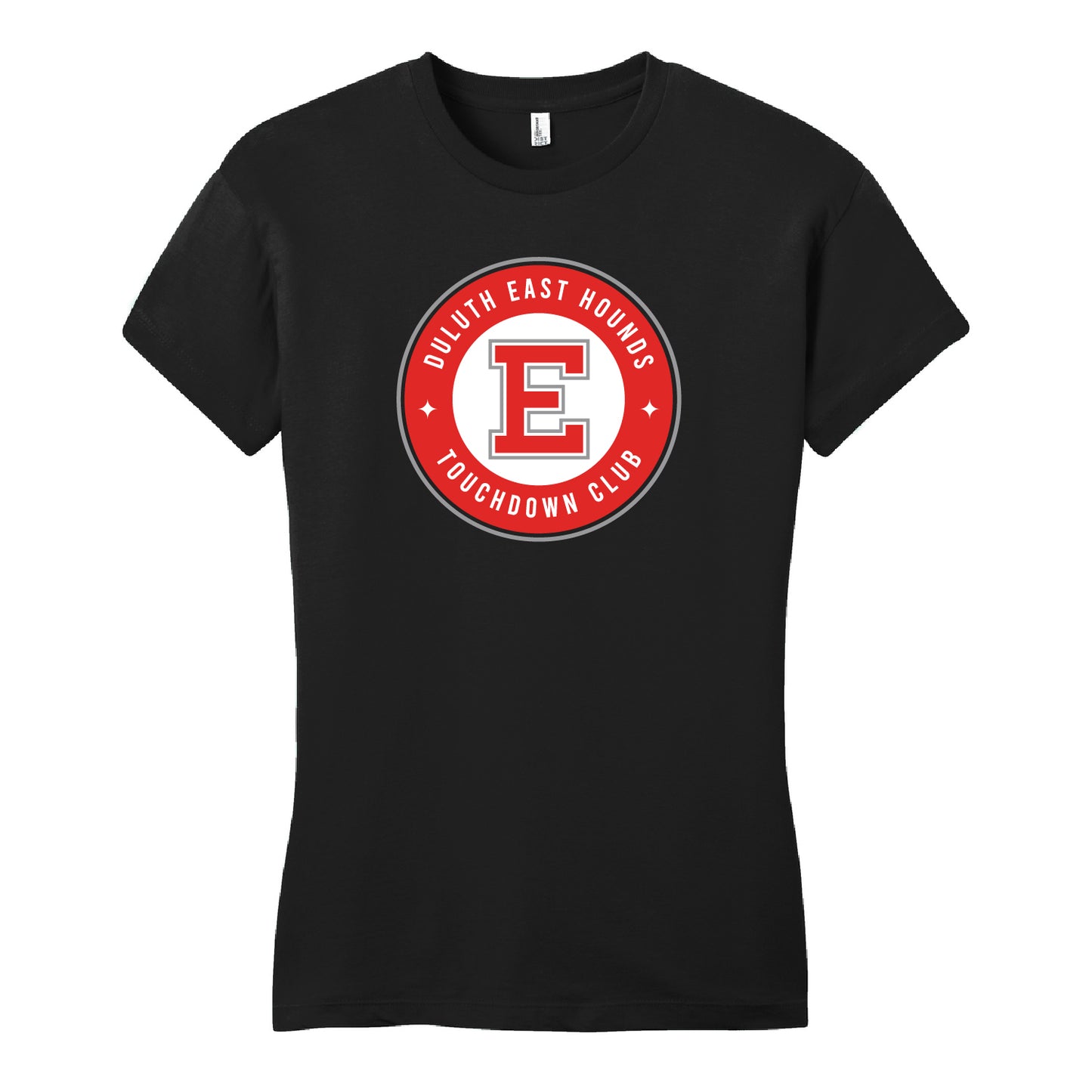 Duluth East Football Women’s Fitted Very Important Tee Design 3