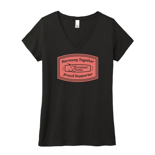 Arrowhead Chorale Harmony Together Women's V-Neck