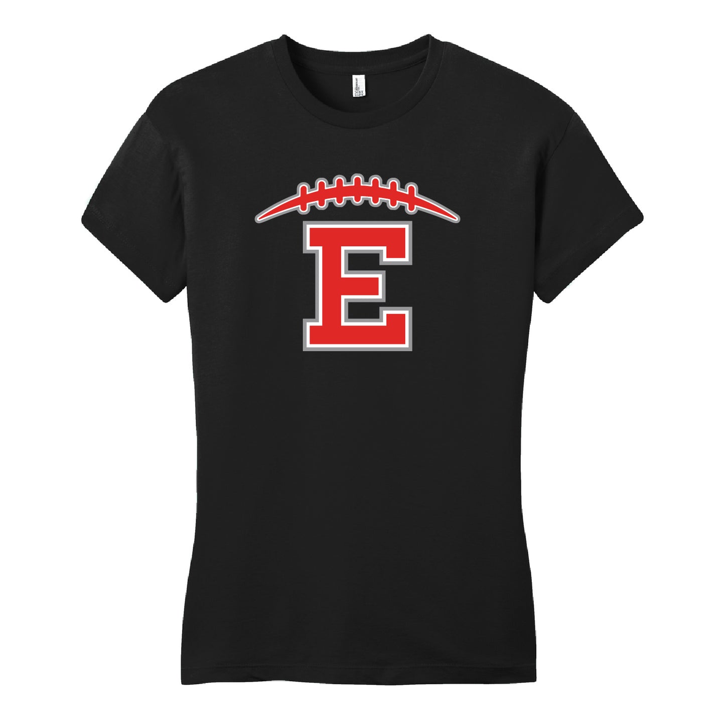 Duluth East Football Women’s Fitted Very Important Tee Design 2