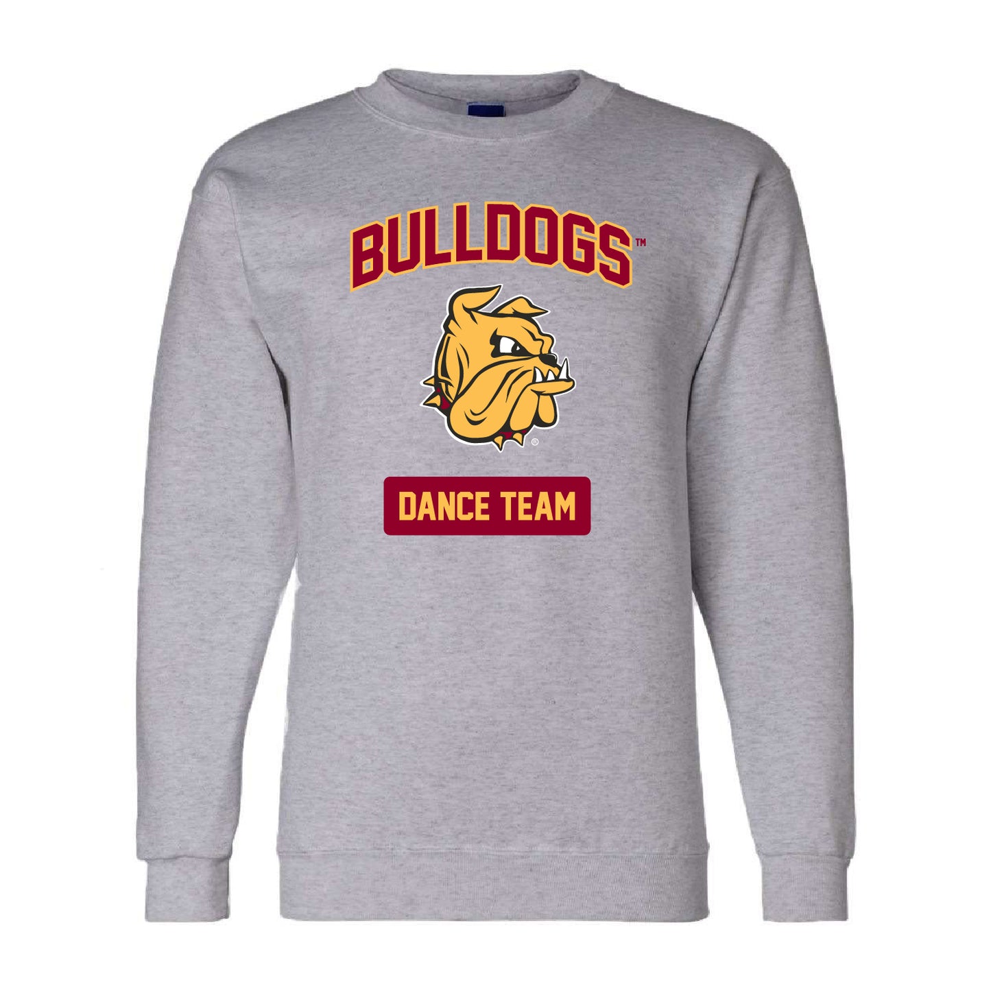 UMDT Classic Bulldog Head Powerblend Crewneck Sweatshirt