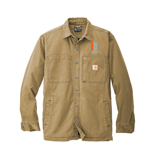 1Roof Carhartt® Rugged Flex® Fleece-Lined Shirt Jac