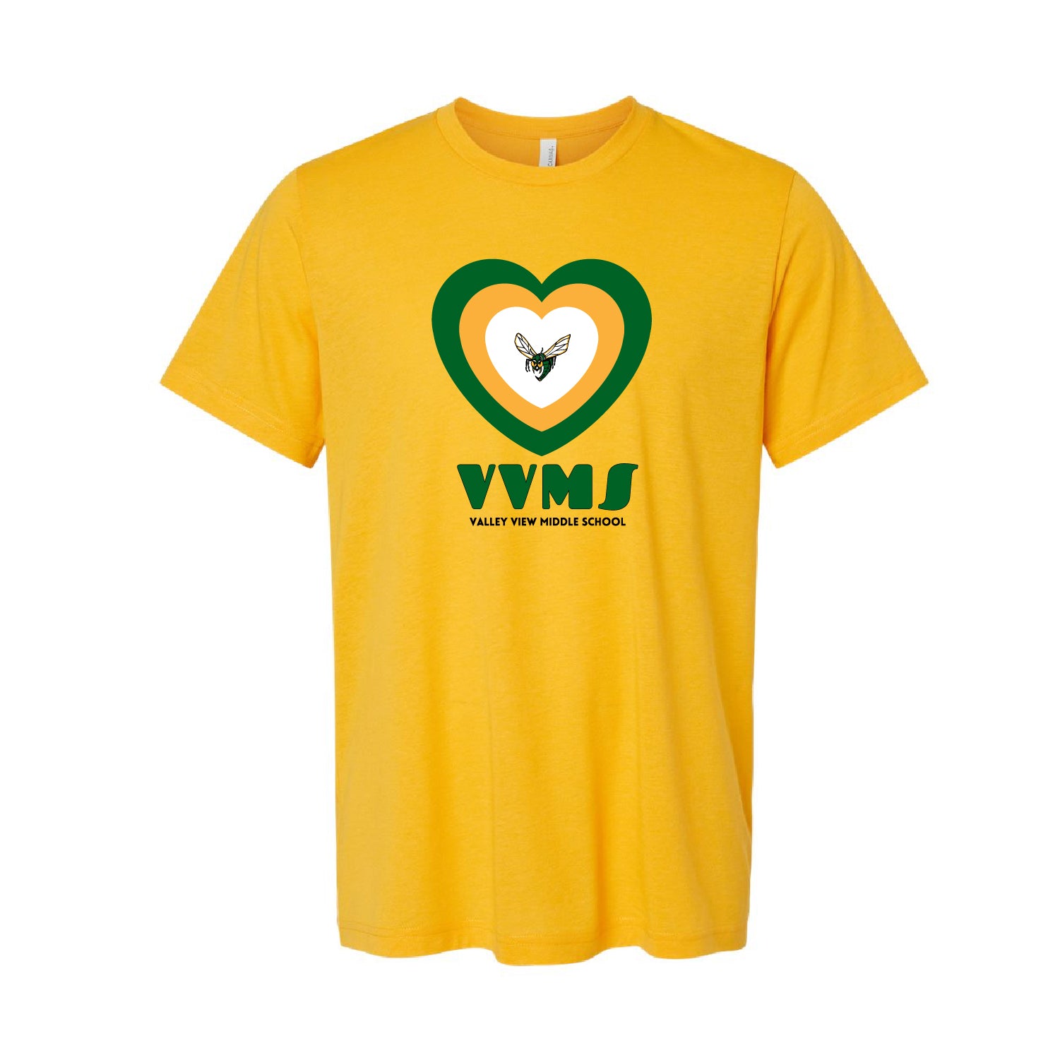 VVMS HEART BELLA TRIBLEND TEE