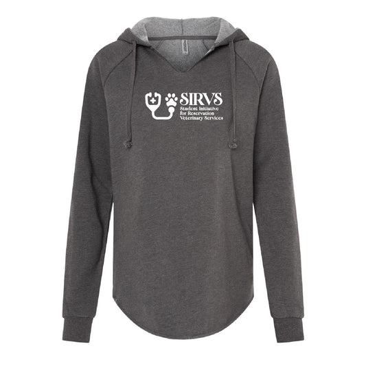 SIRVS Women's Lightweight Hooded Sweatshirt (Stethoscope)