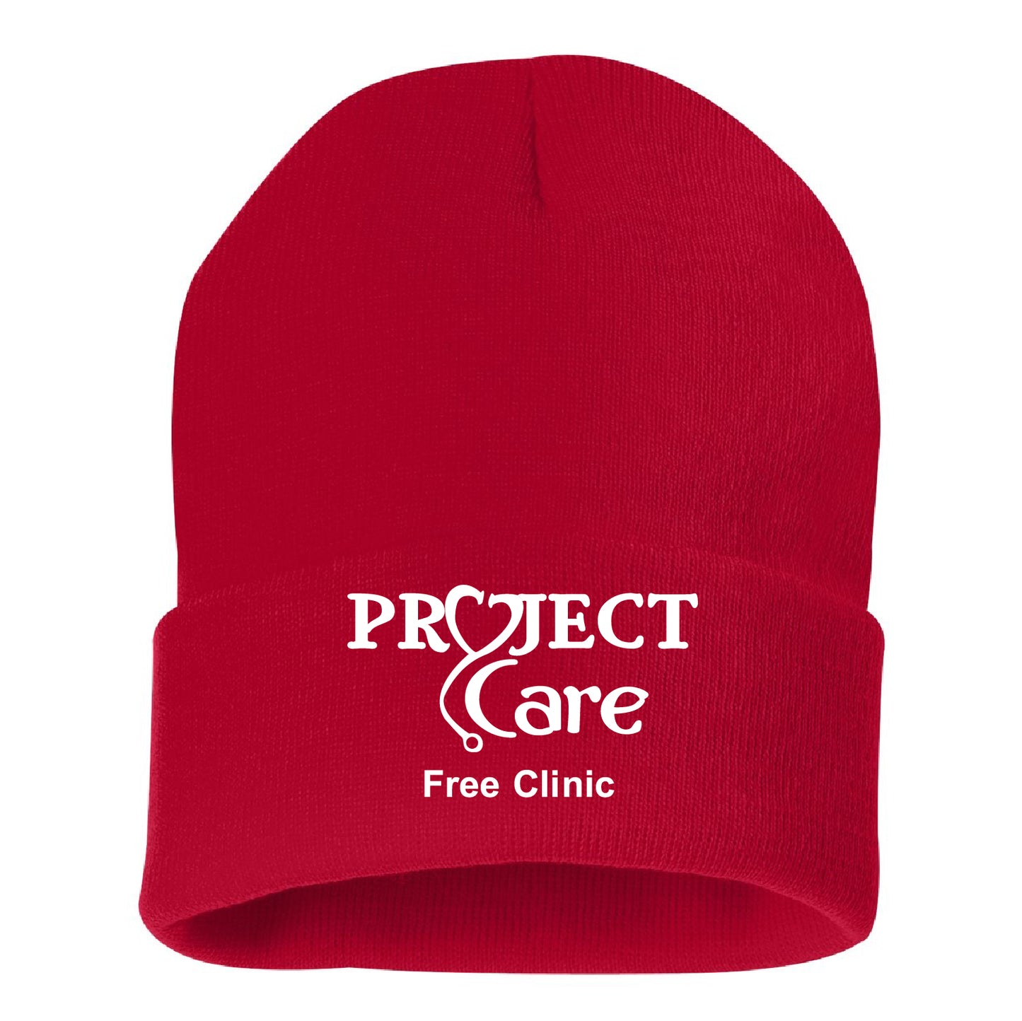 Project Care 12" Solid Cuffed Beanie