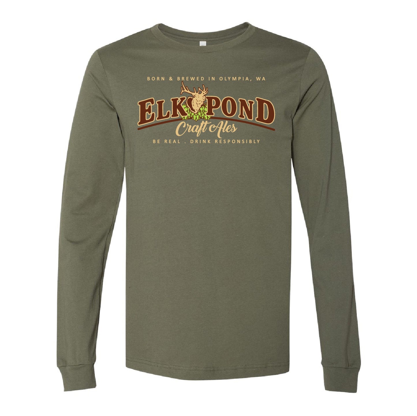 Elk Pond Craft Ales Unisex Jersey Long Sleeve Tee