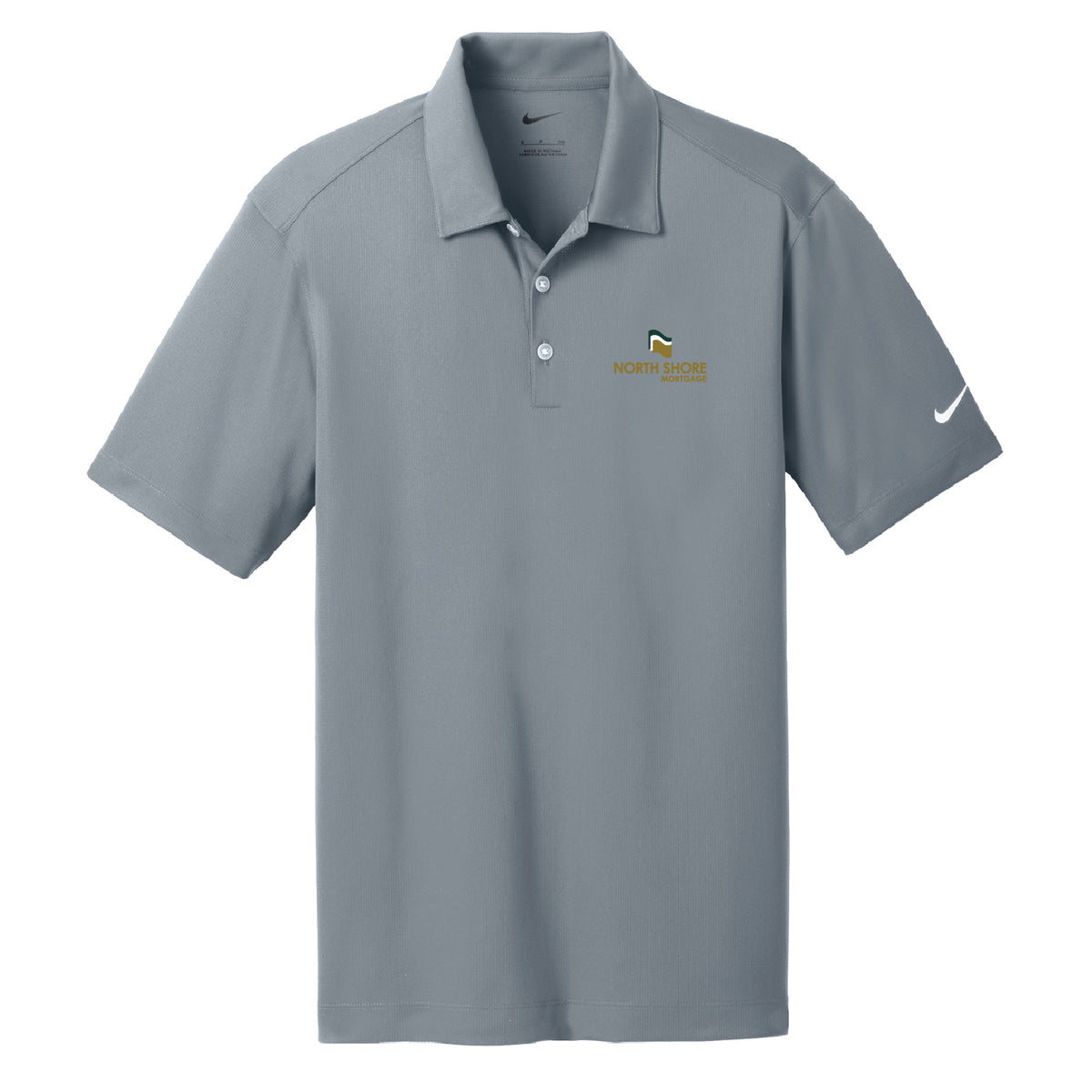 NSB Mortgage Nike Dri-FIT Vertical Mesh Polo