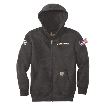 Morin's CT100614 Carhartt ® Rain Defender ® Paxton Heavyweight Hooded Zip-Front Sweatshirt