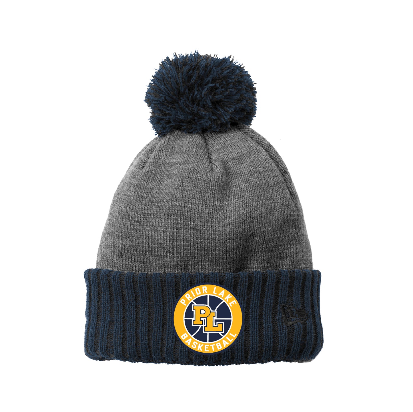 Prior Lake Basketball Colorblock Cuffed Beanie