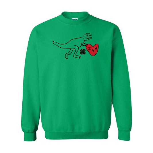 4-H Unisex Crewneck Dino