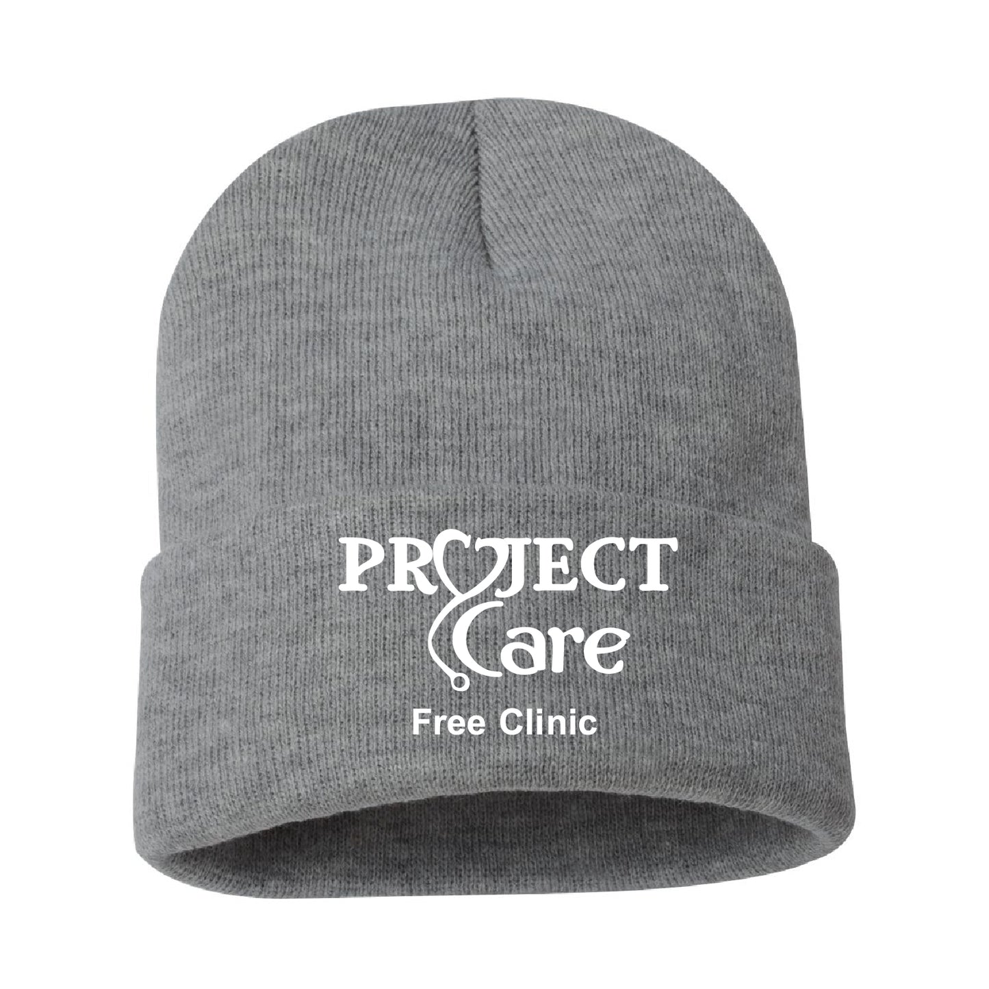 Project Care 12" Solid Cuffed Beanie