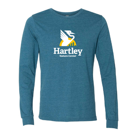 HNC Staff Unisex Heather CVC Long Sleeve Tee