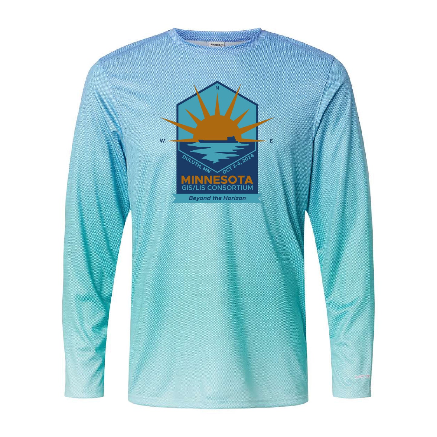 MN GIS/LIS Barbados Performance Pin Dot Long Sleeve T-Shirt