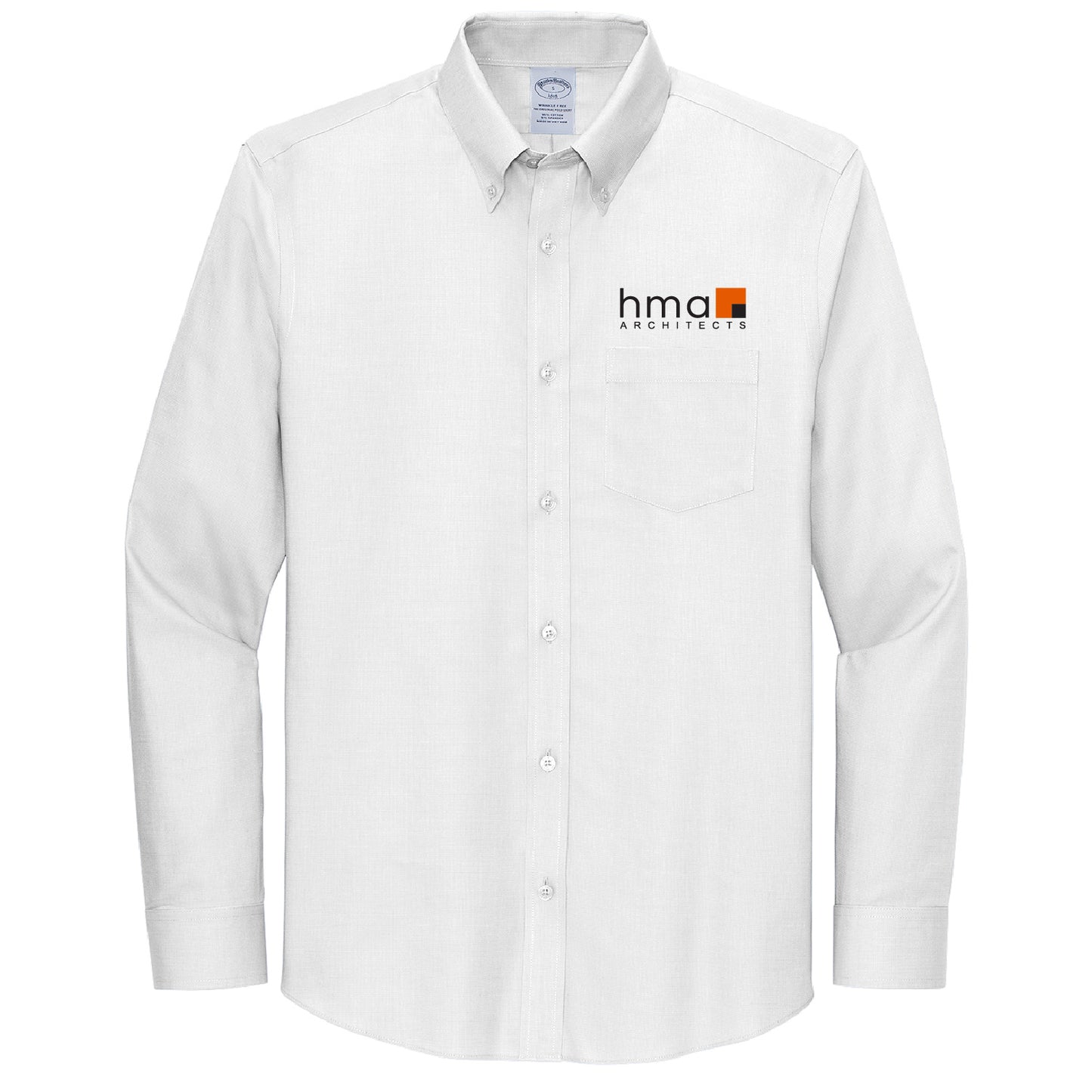 HMA Brooks Brother Wrinkle Free Stretch Nailheat Shirt