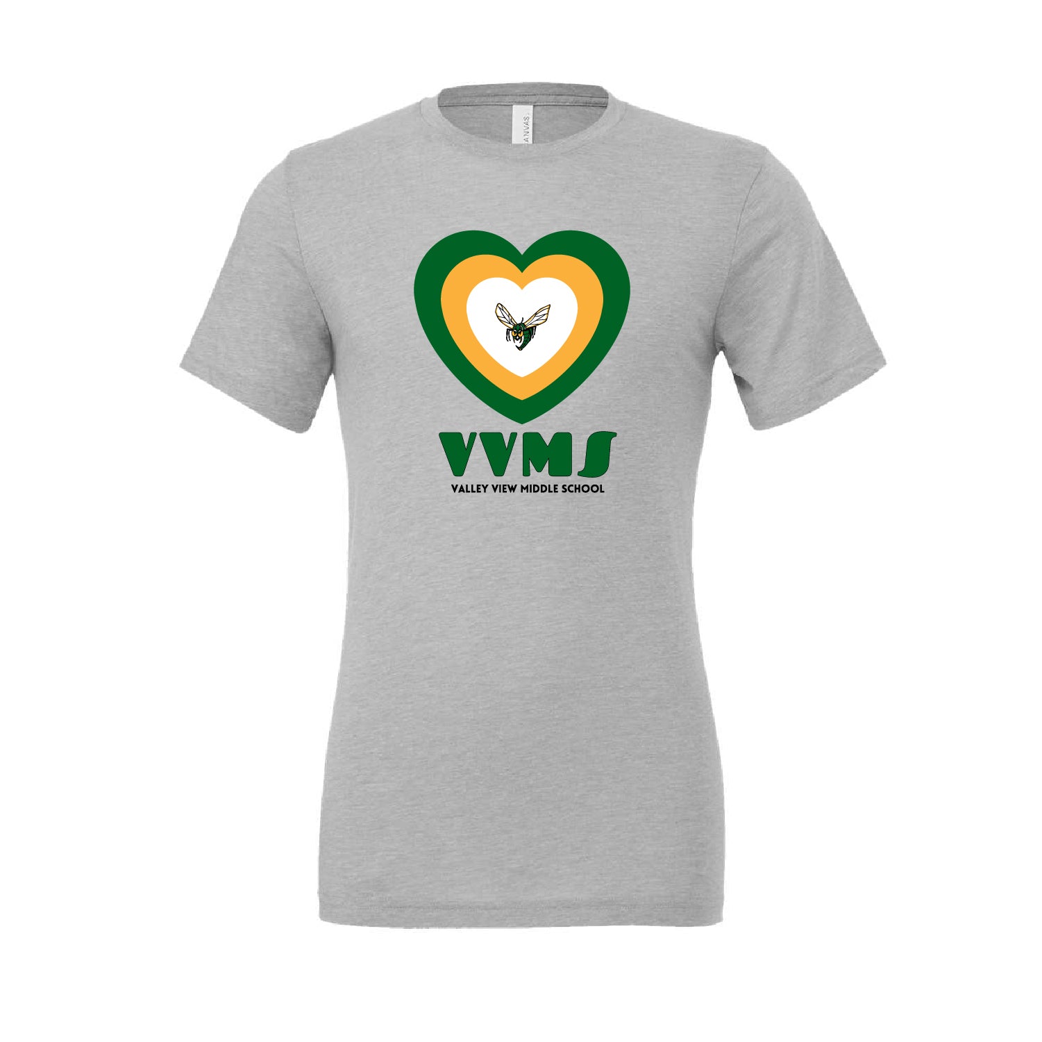 VVMS HEART BELLA TRIBLEND TEE