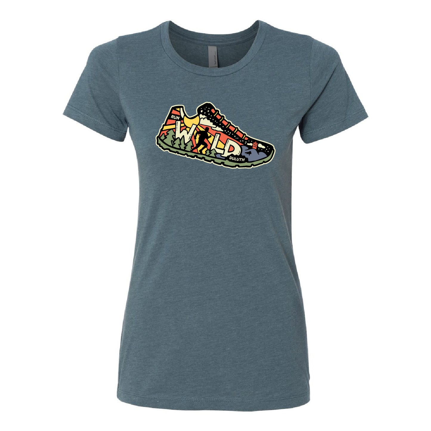 Run Wild Duluth Women's Soft Tee (Sneaker)