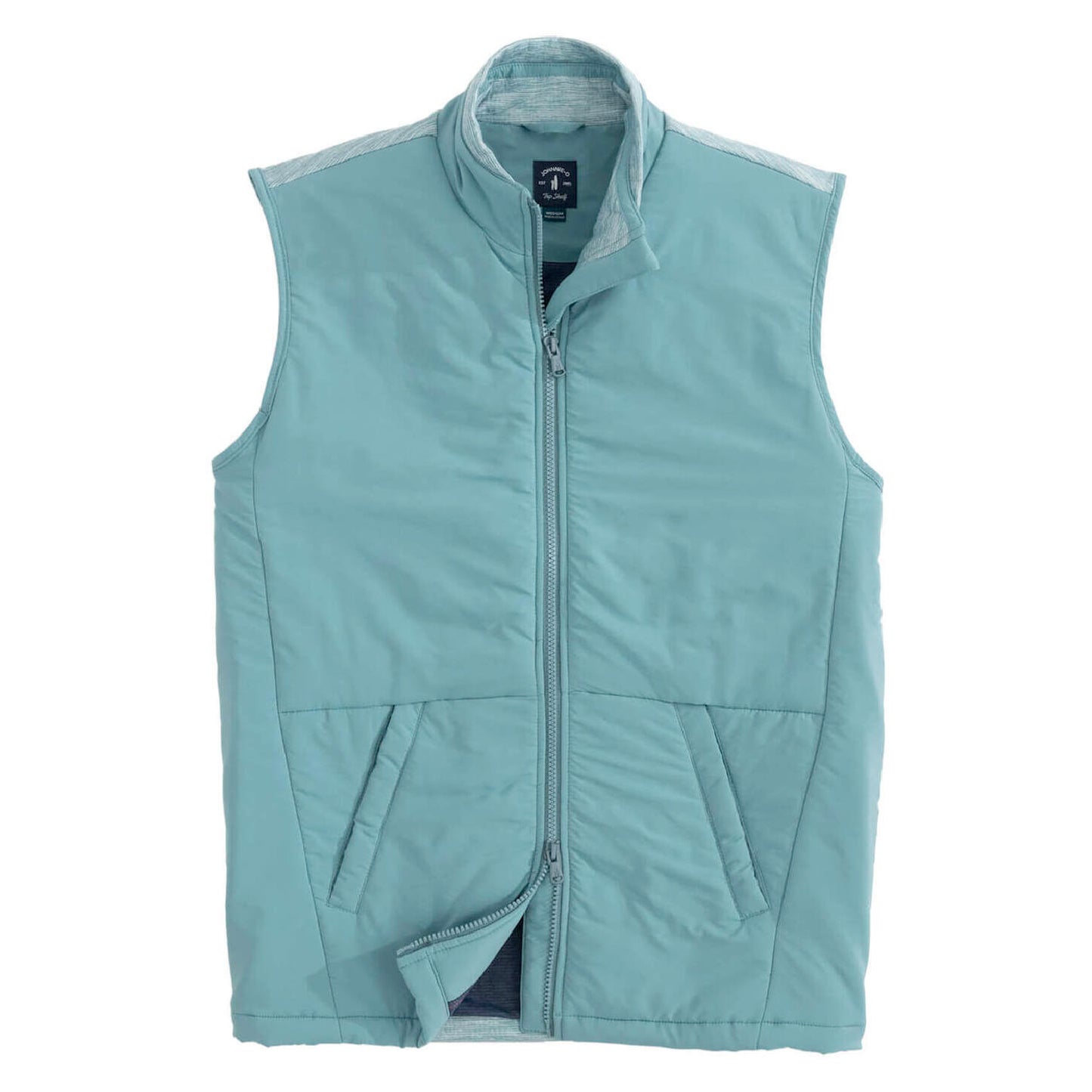 Johnnie-O Men's Huck PREP-FORMANCE Mixed Media Vest – DSP On Demand