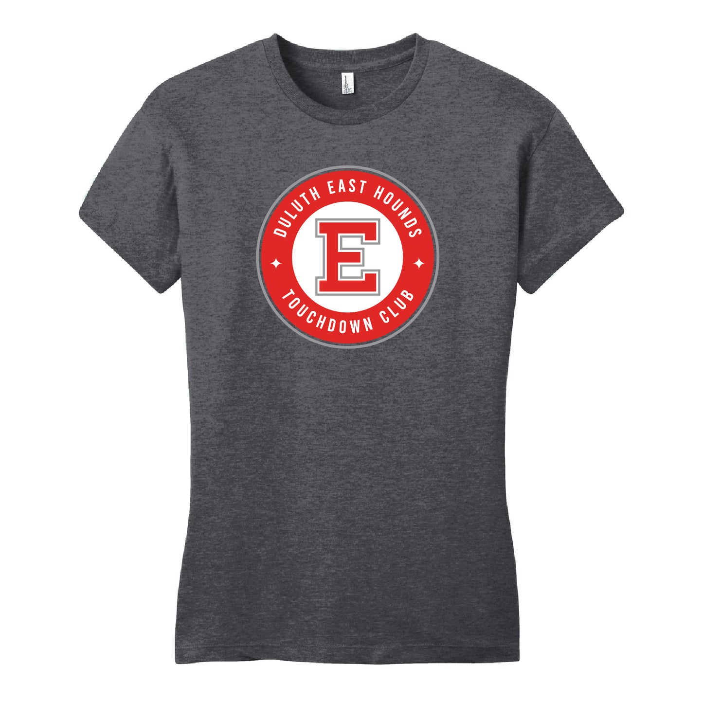 Duluth East Football Women’s Fitted Very Important Tee Design 3