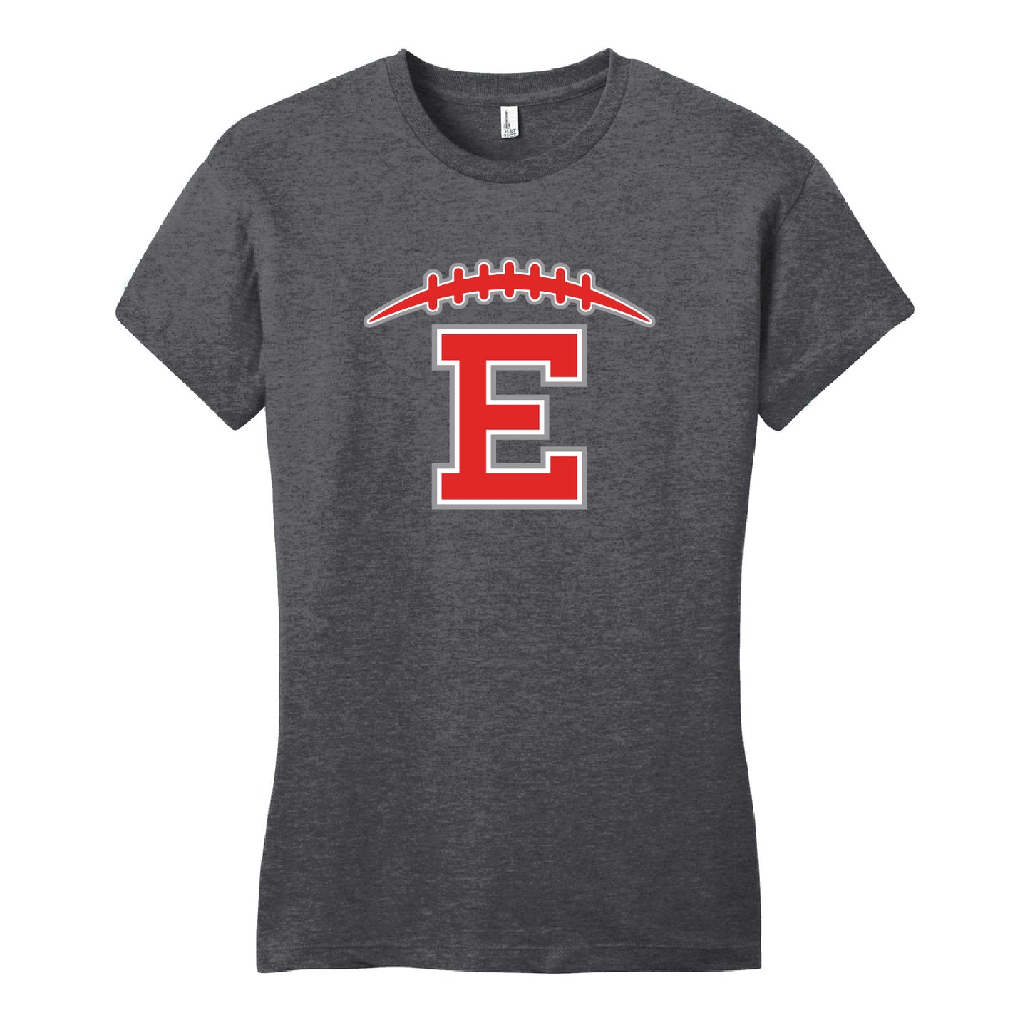 Duluth East Football Women’s Fitted Very Important Tee Design 2