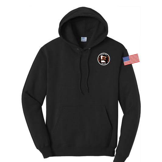AFSCME Local 695 Tall Core Fleece Pullover Hooded Sweatshirt
